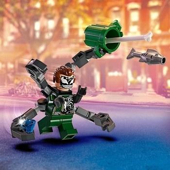 Конструктор LEGO Marvel Погоня на мотоциклах Людина-павук vs. Доктор Восьминіг (76275) - Pampik - 4
