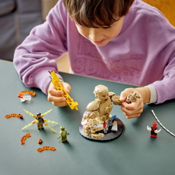 Конструктор LEGO Super Heroes Людина-павук vs. Піщана людина: Вирішальна битва, 347 деталей (76280) - Pampik - 8