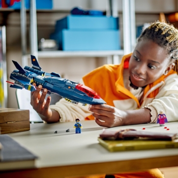 Конструктор LEGO Super Heroes X-Jet Людей Ікс, 359 деталей (76281) - Pampik - 9