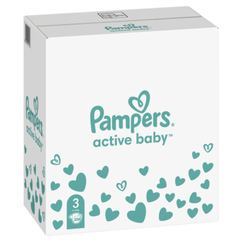 Підгузки на липучках Pampers Active Baby 3 (6-10 кг), 208 шт. - Pampik - 3
