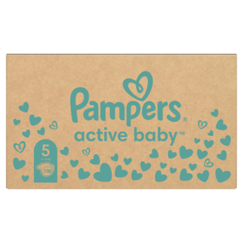 Підгузки на липучках Pampers Active Baby 5 (11-16 кг), 150 шт. - Pampik - 2