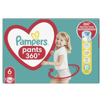 Підгузки-трусики Pampers Pants 6 (14-19 кг), 84 шт. - Pampik - 2