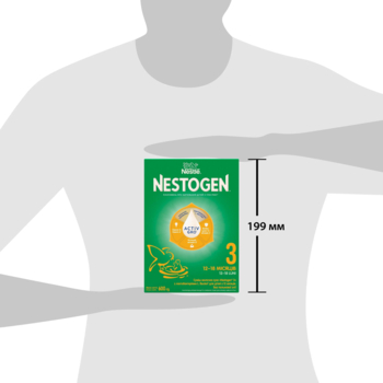 Сухая молочная смесь Nestogen 3 с лактобактериями L. Reuteri, 600 г - Pampik - 8