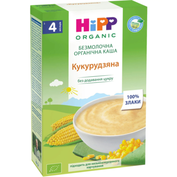 Безмолочна каша HiPP Кукурудзяна, 200 г - Pampik - 2