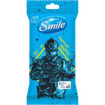 Влажные салфетки Smile Мечту не разрушить,15 шт. - Pampik - 4