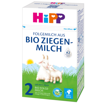 Органічна суха дитяча суміш HiPP 2 на козячому молоці, з 6 місяців, 400 г - Pampik - 3