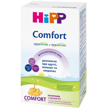 Суха молочна суміш HiPP Comfort з народження, 300 г - Pampik