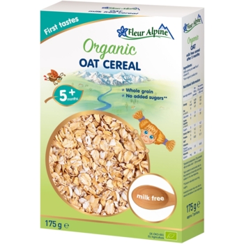 Каша безмолочная Fleur Alpine Organic Овсяная, 175 г - Pampik