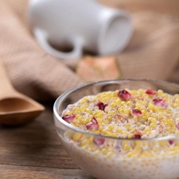 Каша безмолочна Fleur Alpine Мультизлакова Банан, яблуко, полуниця, 200 г - Pampik - 2