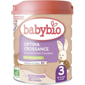 Органічна молочна суміш BabyBio Optima 3, 800 г - Pampik