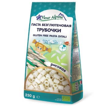 Безглютенові рисові трубочки Fleur Alpine, 250 г - Pampik