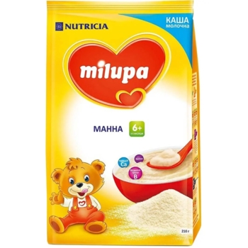 Молочна каша Milupa Манна, 210 г - Pampik