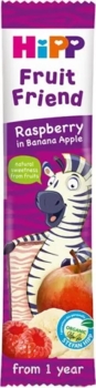 Органический фруктово-злаковый батончик HiPP Малина-Банан-Яблоко, 23 г - Pampik - 2