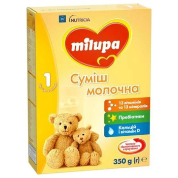 Смесь молочная сухая Milupa 1, 350 г - Pampik - 2