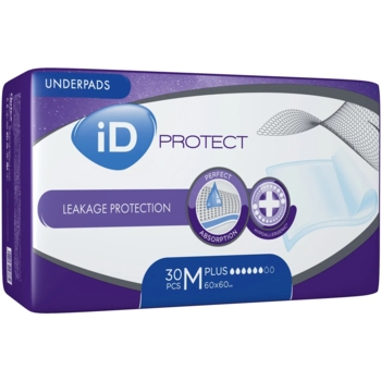 Одноразові гігієнічні пелюшки iD Protect Expert Plus, 60x60 см, 30 шт. - Pampik - 5