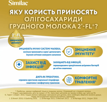 Суха молочна суміш Similac Комфорт 2, 375 г - Pampik - 6