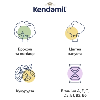 Молочна каша Kendamil із овочами, 150 г - Pampik - 3