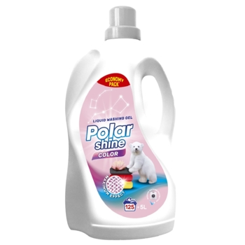 Гель для стирки Polar Shine Color, 5 л (PLSLG0025) - Pampik