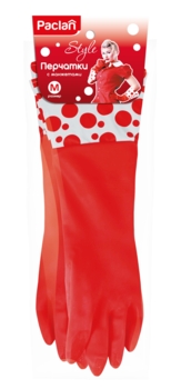 Перчатки с манжетом Paclan, размер М, 2 шт. - Pampik