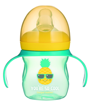Поильник-непроливайка Canpol babies So cool, 150 мл, с силиконовым носиком, бирюзовый (57/303_tur) - Pampik