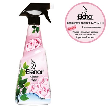 Премиальный освежитель воздуха и белья Elenor Роза, 500 мл (152.EL.007.14) - Pampik - 3