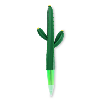Ручка шариковая Offtop Кактус Церус, салатовый (838779) - Pampik
