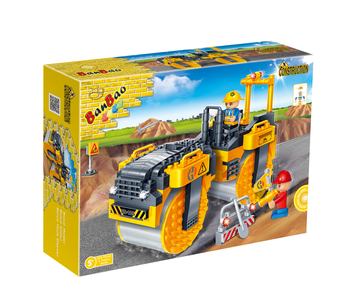 Конструктор BanBao Будівельна техніка Каток, 262 елементів (8538) - Pampik