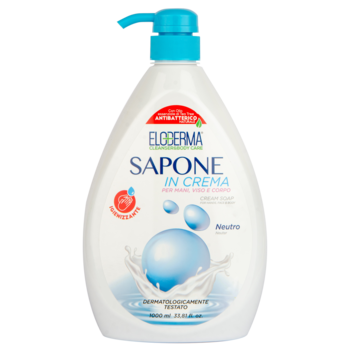 Рідке крем-мило Eloderma Ніжність, антибактеріальне, 1000 мл - Pampik