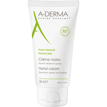Крем для рук A-Derma Hand Cream Живильний 50 мл (208196) - Pampik