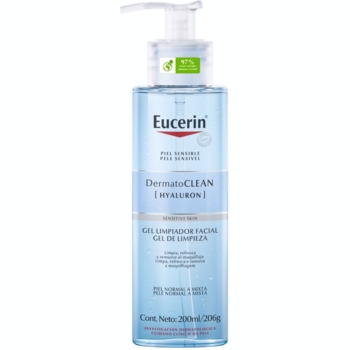 Гель для умывания Eucerin DermatoClean, для всех типов кожи, 200 мл - Pampik