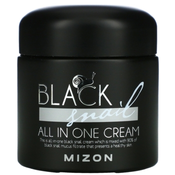 Крем для обличчя Mizon Black Snail All In One Cream із екстрактом чорного равлика, 75 мл - Pampik