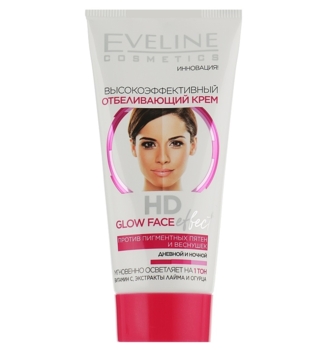 Крем Eveline HD Glow Face Effect відбілюючий, 40 мл (A40LCKM) - Pampik