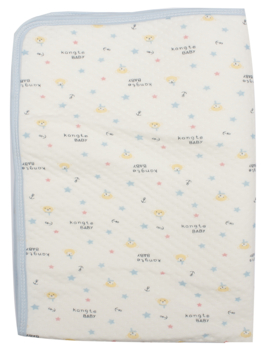 Многоразовая непромокаемая пеленка Lindo 70х50 см голубой (Т-1855 гол) - Pampik