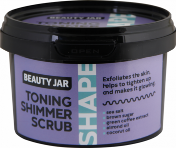 Скраб-шиммер для тела Beauty Jar Соляной 360 г - Pampik