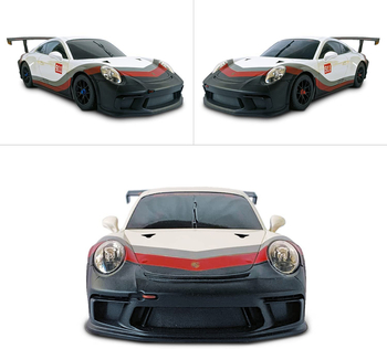 Автомодель на радіокеруванні Mondo Porsche 911 Gt3 Cup 2020 R/C 1:18 білий (63535) - Pampik - 4