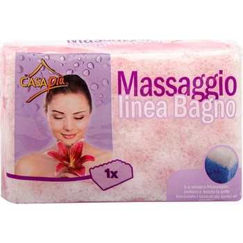 Масажна губка для душу Irge рожева - Pampik