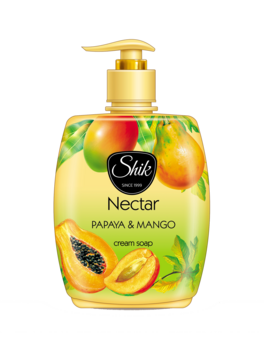 Крем-мыло жидкое Shik Nectar Папайя и Манго, 300 г - Pampik