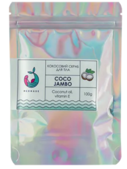Скраб кокосовый для тела Mermade Coco Jambo 100 г (MRS0001M) - Pampik