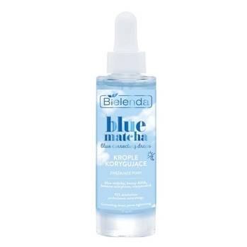 Краплі звужувальні пори для обличчя Bielenda Blue Matcha Correcting Drops, 30 мл - Pampik