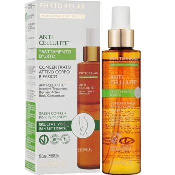 Двофазний антицелюлітний концентрат для тіла Phytorelax Anti-Cellulite 150 мл (6028441) - Pampik