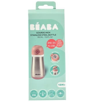 Металлический термопоильник Beaba, 350 мл, розовый (913522) - Pampik - 9