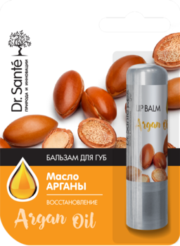 Бальзам для губ Dr. Sante с маслом арганы, 3,6 г - Pampik