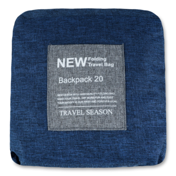 Сумка Offtop складная D2, темно-синяя (855648) - Pampik