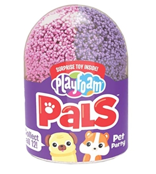 Кульковий пластилін Educational Insights S2 Милі вихованці, з іграшкою-сюрпризом, рожевий з фіолетовим (EI-1965) - Pampik