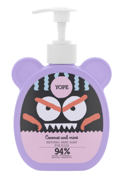 Дитяче рідке мило Yope Coconut&Mint, 400 мл - Pampik