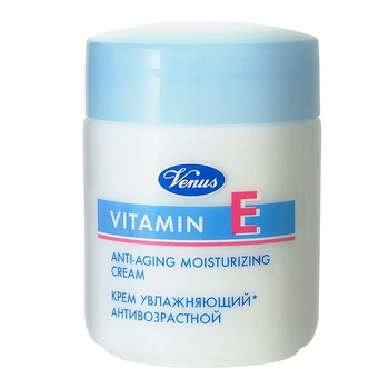 Крем для лица Venus Vitamin E Антивозрастной, увлажняющий, 50 мл (70011069/70010941) - Pampik