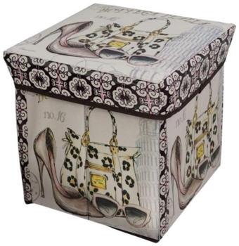 Пуфик с крышкой для хранения вещей Supretto, стиль (5163-0002) - Pampik