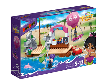 Конструктор BanBao Модний пляж Морський острів, 235 елементів (6152) - Pampik