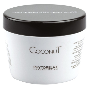 Інтенсивна маска Phytorelax Coconut для живлення волосся, 250 мл (6011948) - Pampik