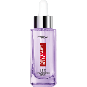 Сироватка для обличчя проти зморщок L'Oreal Paris Revitalift Філер з гіалуроновою кислотою, 30 мл (AA157400) - Pampik